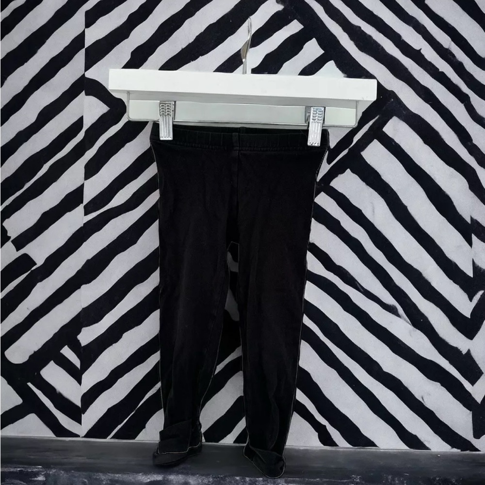 Janie & Jack baby girls Black ponte pant leggings 2T Kids Fashion Style Deals